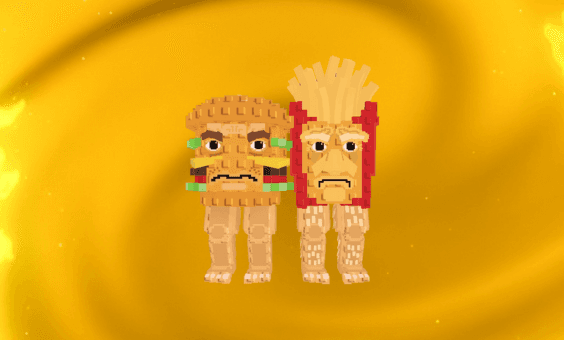 🍔BURGURO AND FRYURO🍟 - 150M/S